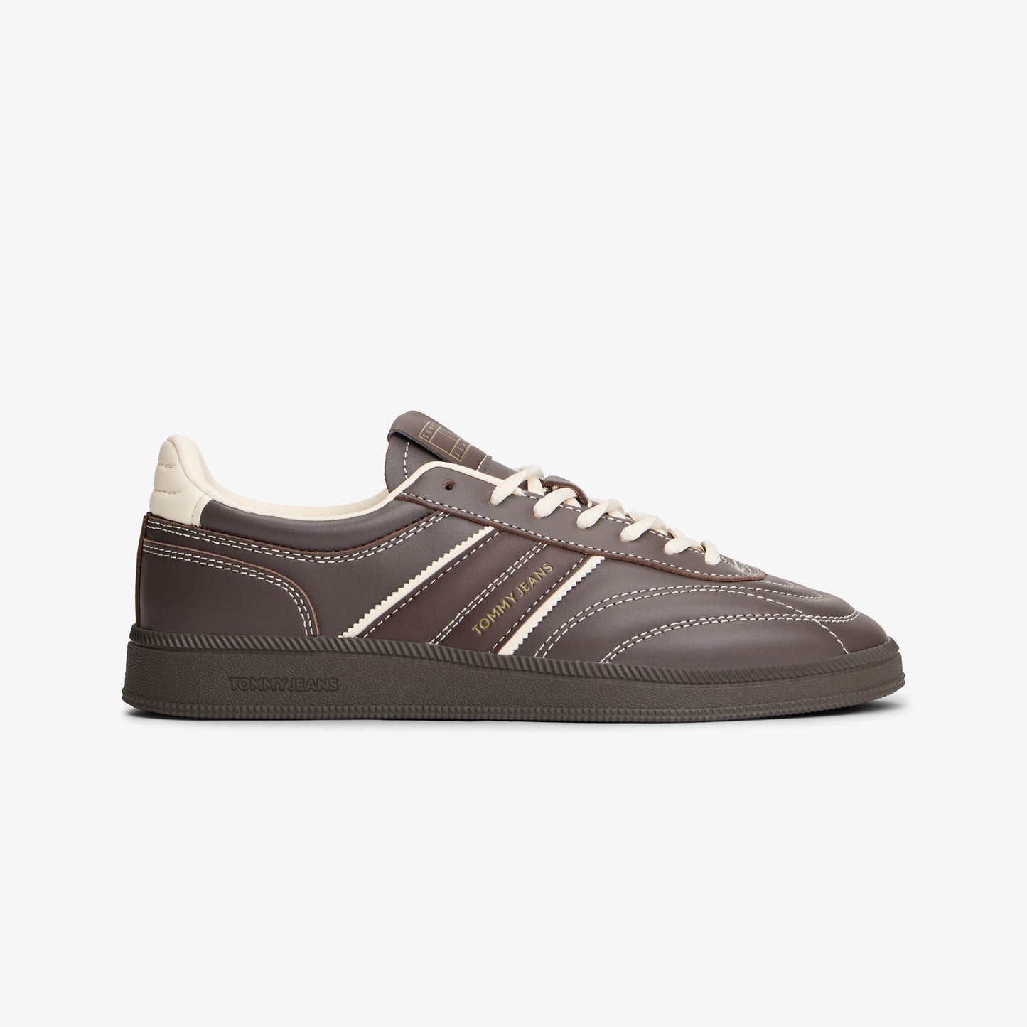 Tommy Hilfiger The Greenwich Edge Leather Kadın Kahverengi Spor Ayakkabı