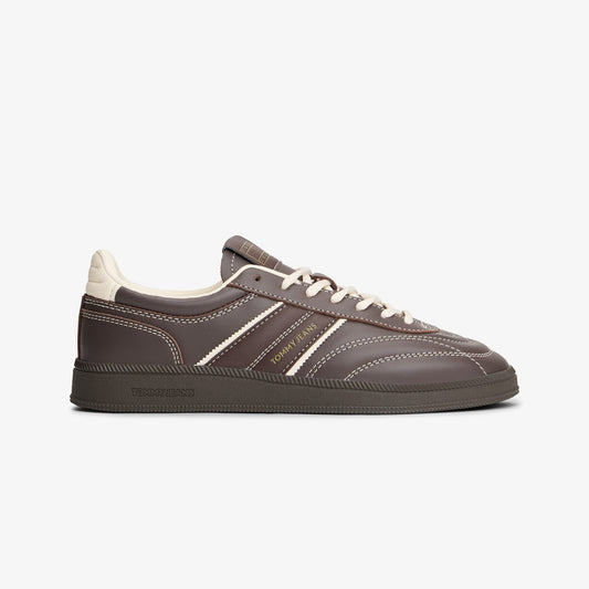 Tommy Hilfiger The Greenwich Edge Leather Kadın Kahverengi Spor Ayakkabı
