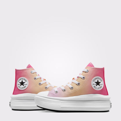 Converse Chuck Taylor All Star Move Bebek Pembe Platform Sneaker