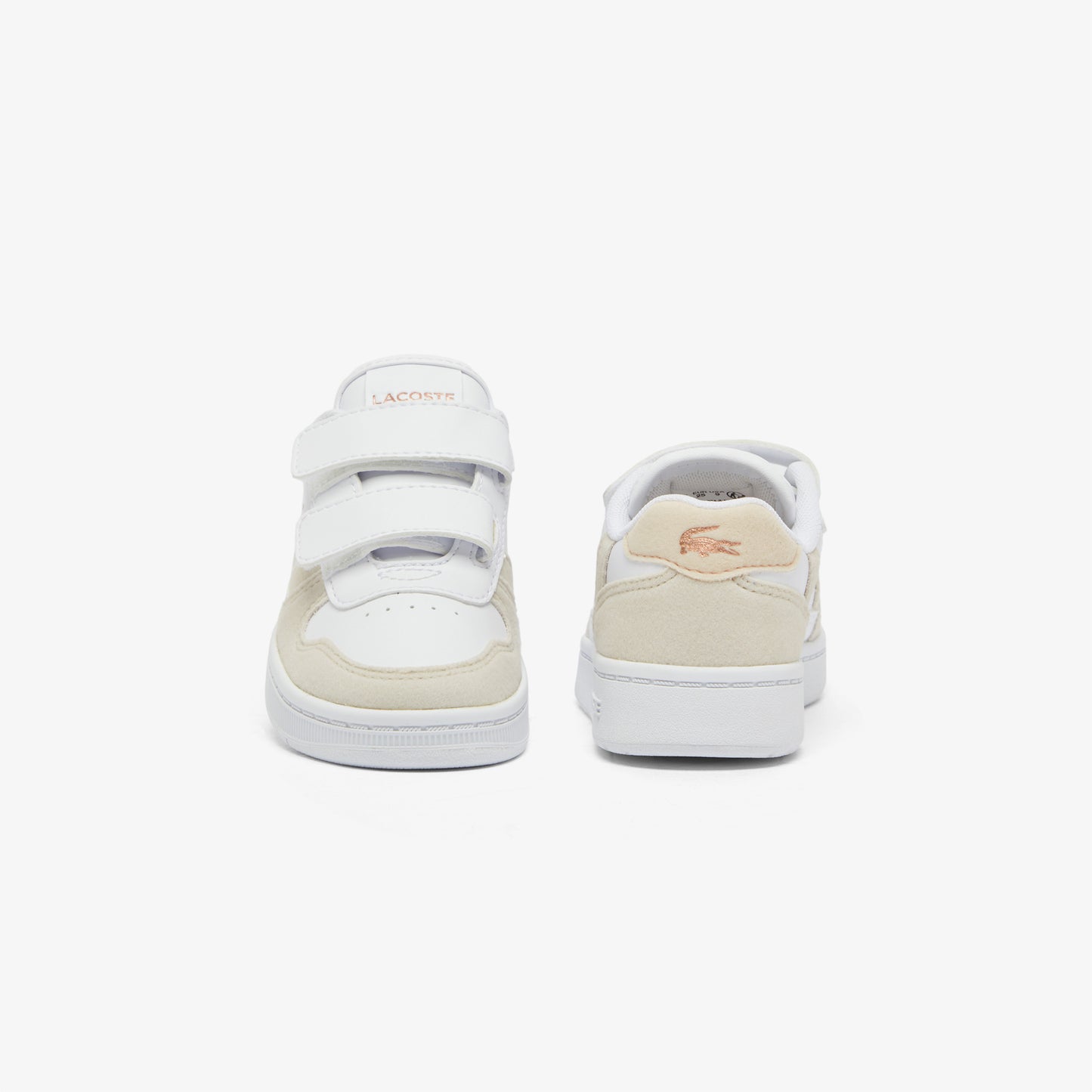 Lacoste T-clip Bebek Beyaz/pembe Spor Ayakkabı