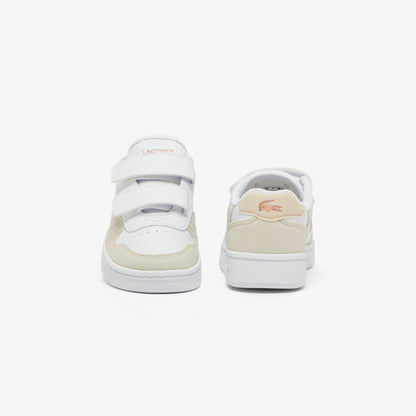 Lacoste T-clip Bebek Beyaz/pembe Spor Ayakkabı
