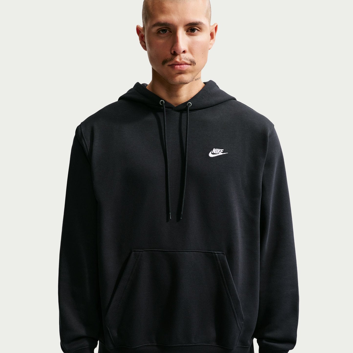 Nike Club Pullover Erkek Siyah Sweatshirt