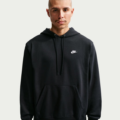 Nike Club Pullover Erkek Siyah Sweatshirt