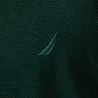 Nautica Erkek Yeşil Classic Fit Uzun Kollu Polo Yaka T-shirt
