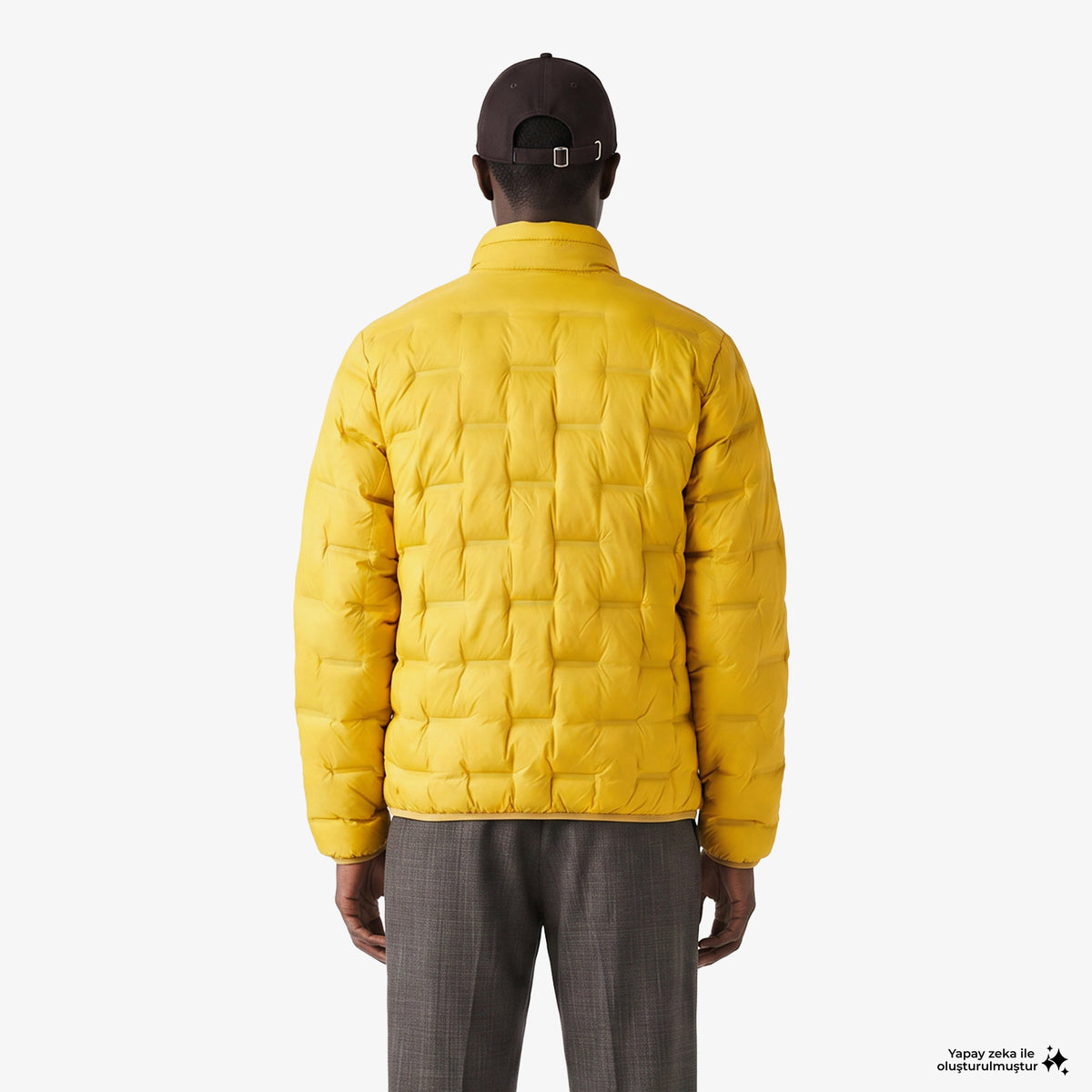 Lacoste Regular Fit Erkek Sarı Mont