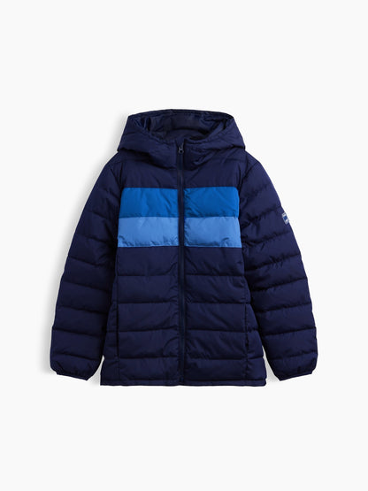 Lacivert Puffer Şişme Mont