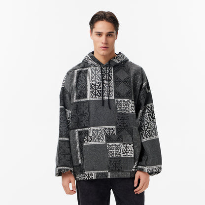 Les Benjamins Erkek Gri Hoodie