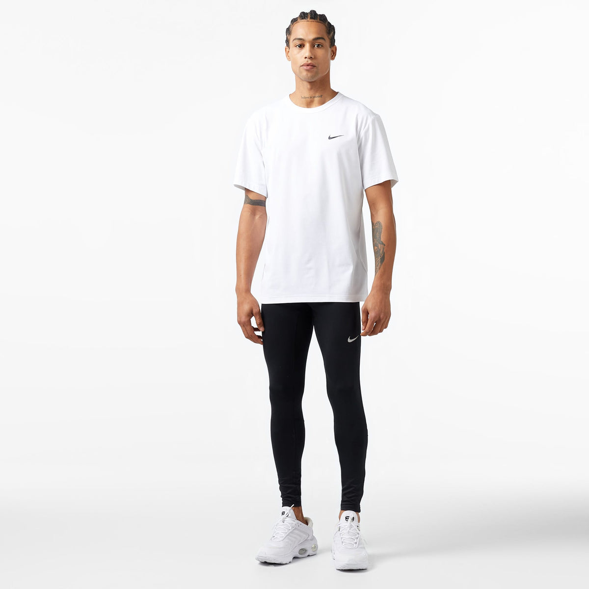 Nike Dri-fit Chllgr Erkek Siyah Koşu Taytı