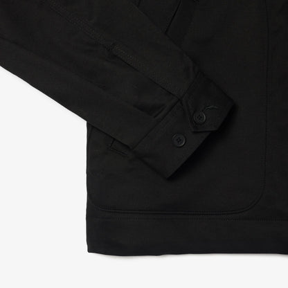 Lacoste Erkek Gömlek Yaka Siyah Ceket