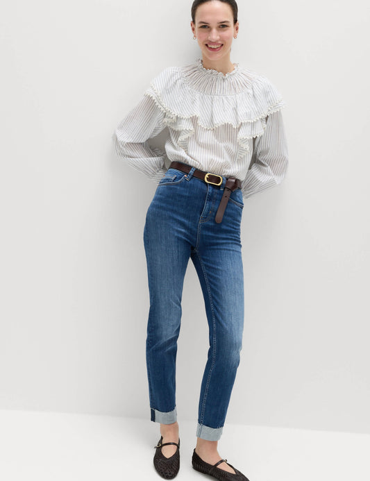 Harper Supersoft Yüksek Bel Jean Pantolon