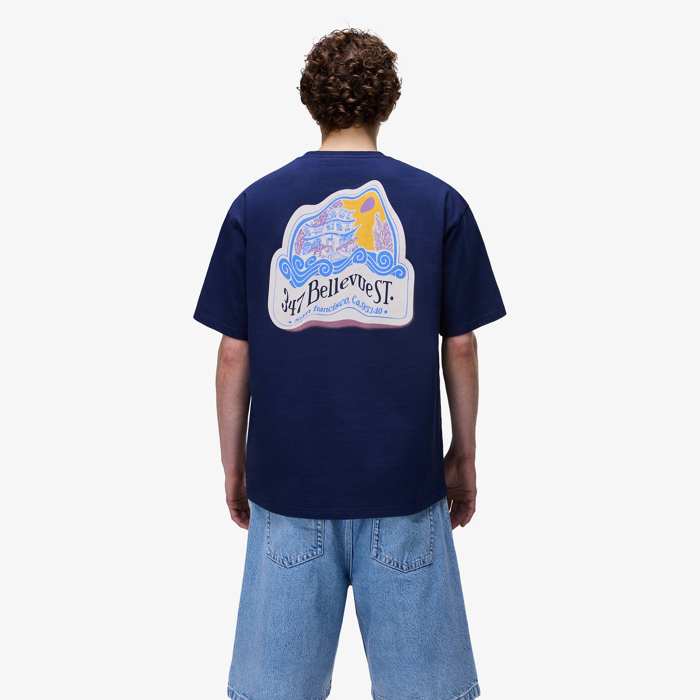 Napapijri S-fluorite Erkek Lacivert T-shirt