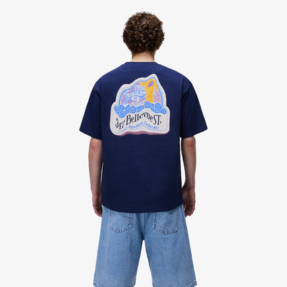 Napapijri S-fluorite Erkek Lacivert T-shirt
