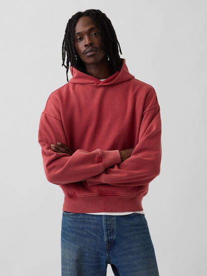 Kırmızı Heavyweight Oversized Sweatshirt