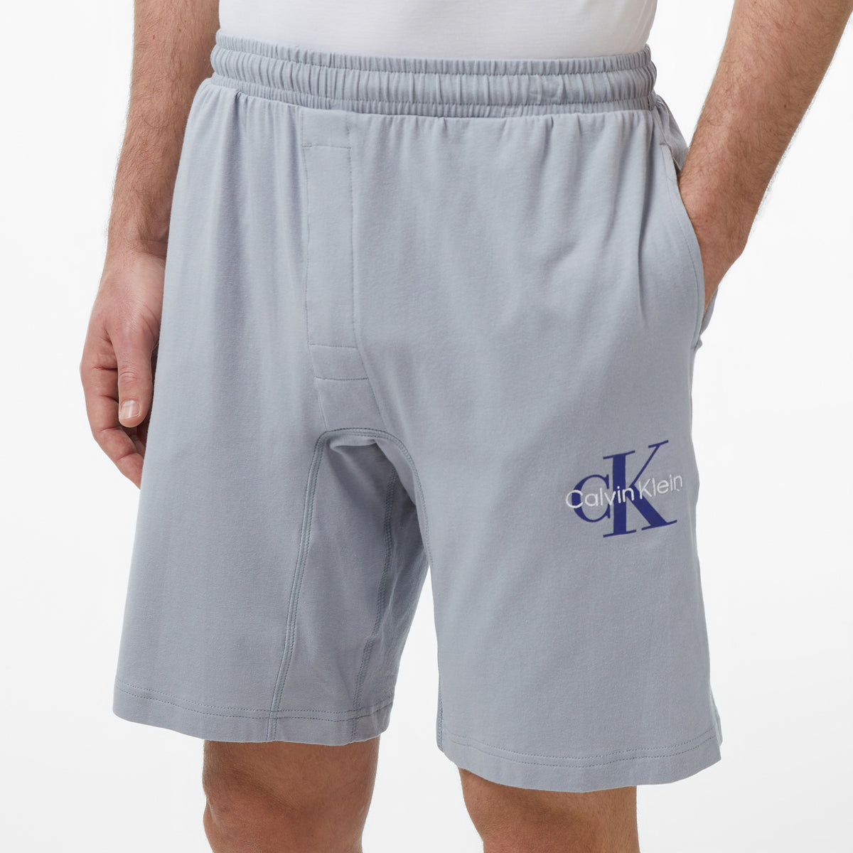 Calvin Klein Monogram Sleep Erkek Gri Şort