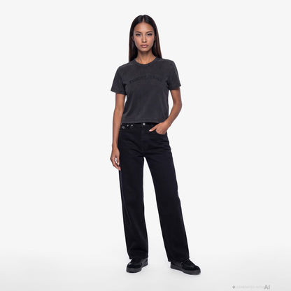 Tommy Hilfiger Imagined Black Kadın Lacivert Jean