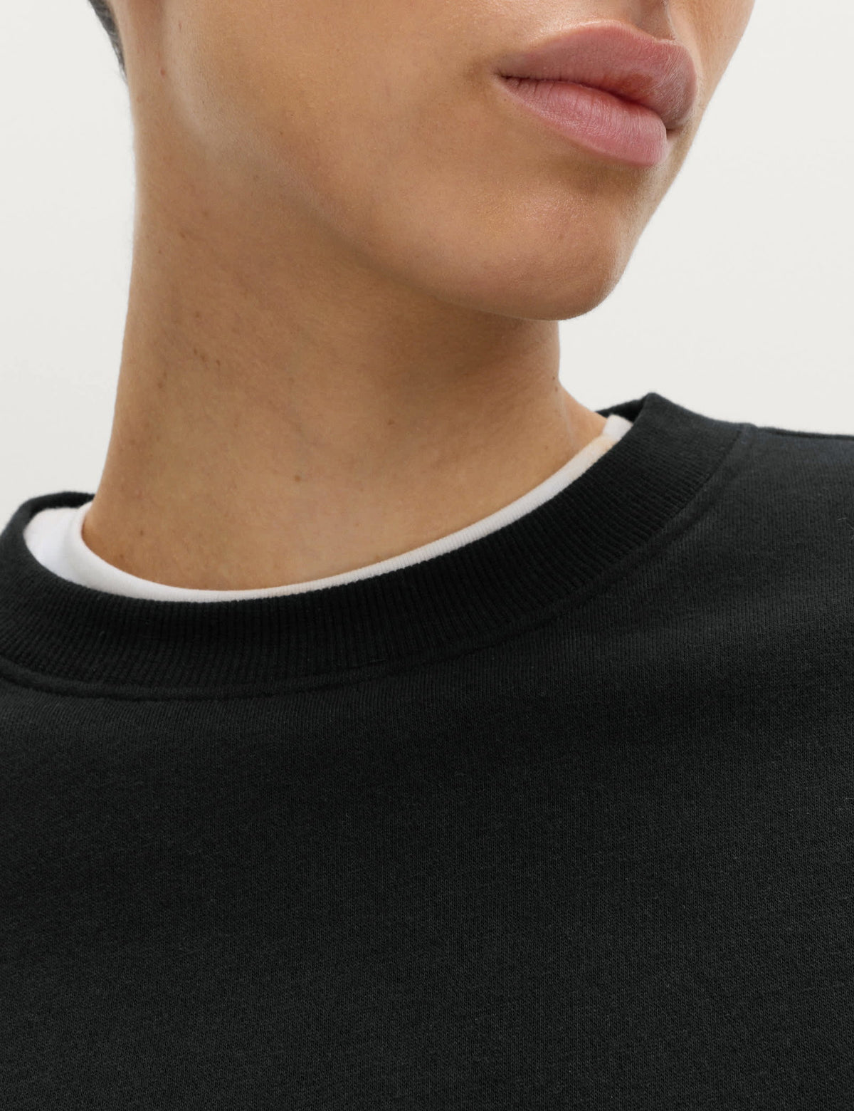 Bisiklet Yaka Sweatshirt