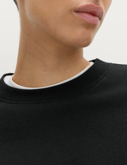 Bisiklet Yaka Sweatshirt