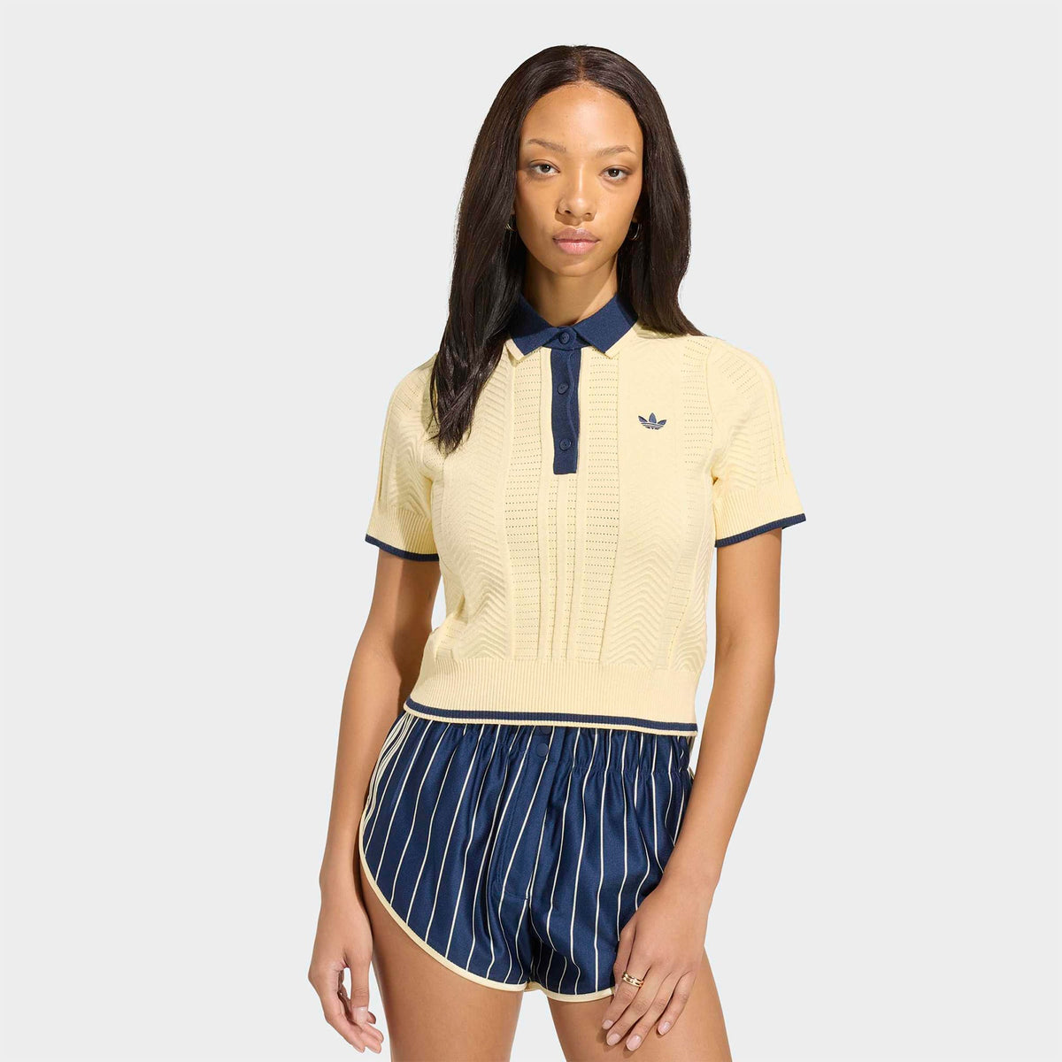 Adidas Polo Sh Sleeves Kadın Siyah Polo Yaka T-shirt