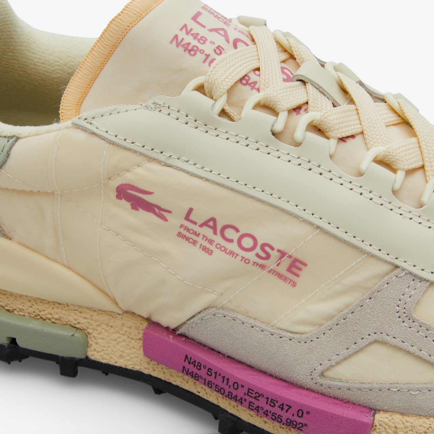 Lacoste Elite Active Kadın Bej Spor Ayakkabı