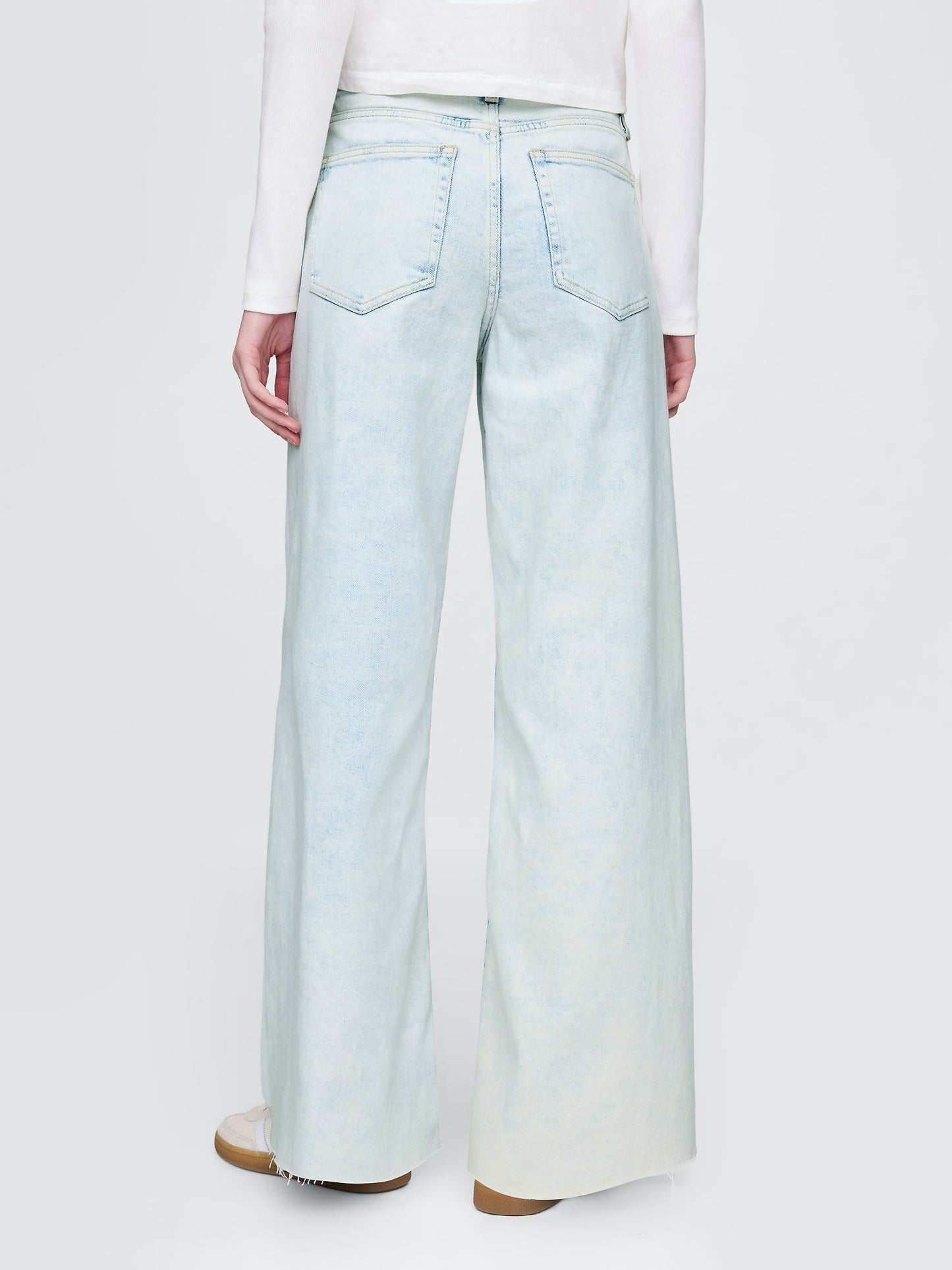Mavi High Rise Stride Wide-leg Jean Pantolon
