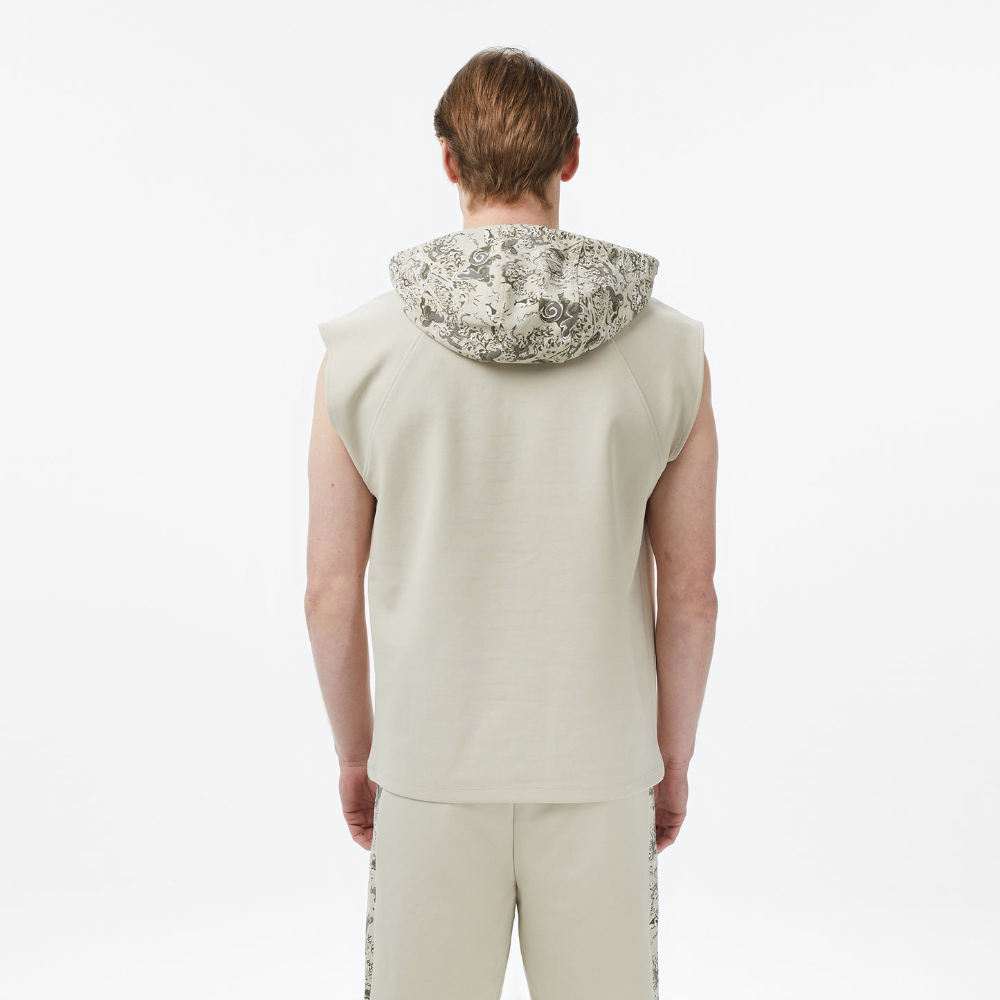 United4 Comfort Fit Erkek Krem Sweatshirt