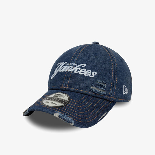 New Era Denim Distress 9twenty Neyyan Unisex Lacivert Şapka