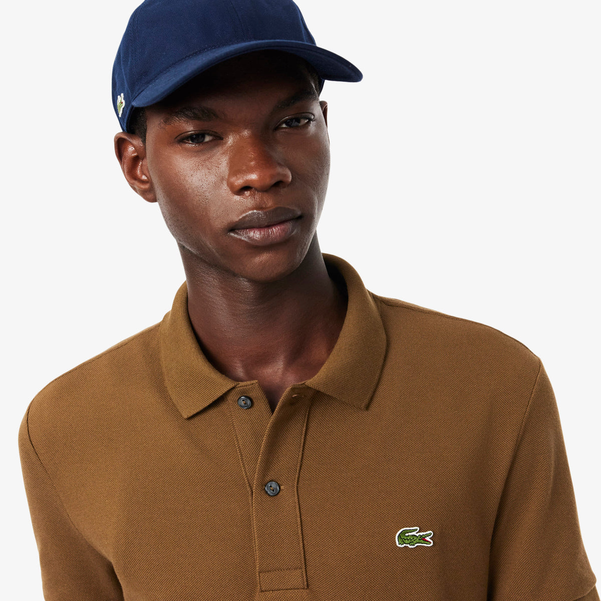 Lacoste L.12.12 Classic Fit Erkek Kahverengi Polo