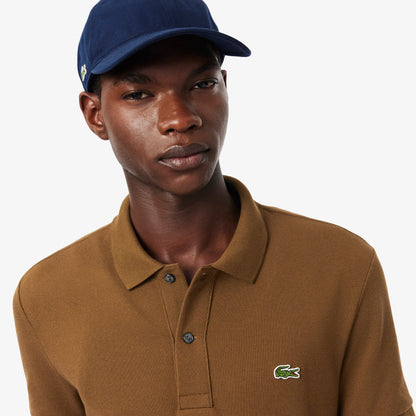Lacoste L.12.12 Classic Fit Erkek Kahverengi Polo