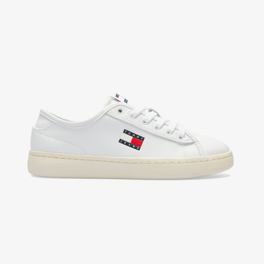 Tommy Jeans Court Low Kadın Beyaz Spor Ayakkabı