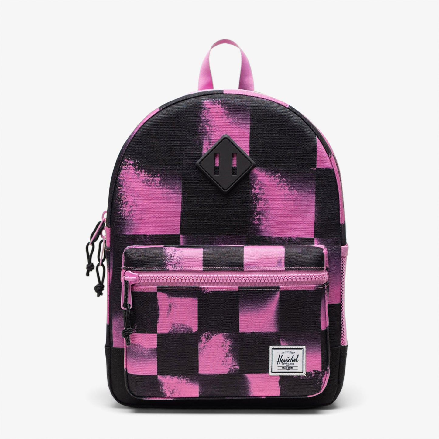 Herschel Supply Co Heritage Checkered Çocuk Siyah/pembe Sırt Çantası