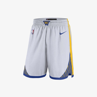 Nike Golden State Warriors 2024/25 Edition Erkek Beyaz Basketbol Şortu