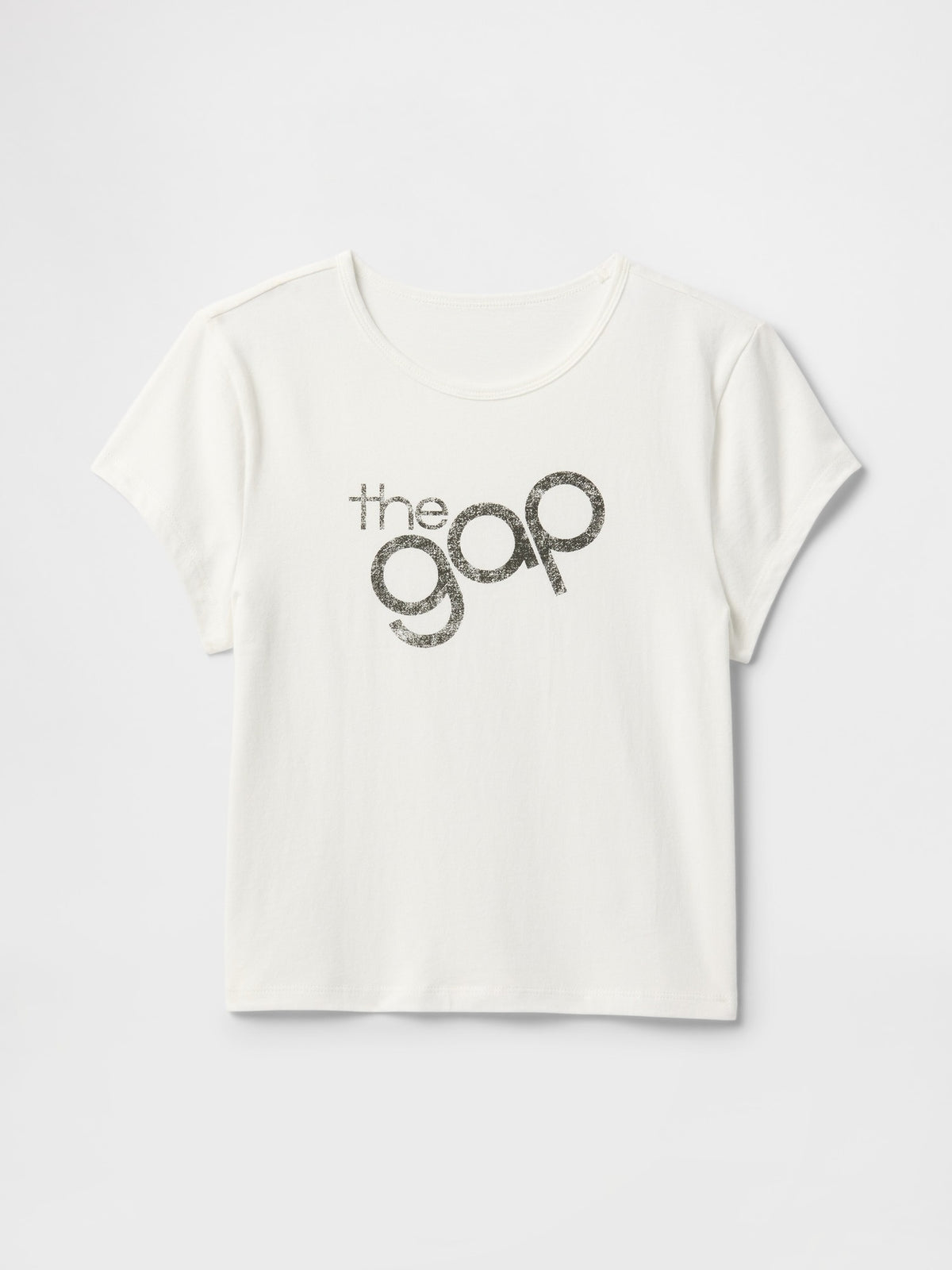 Kırık Beyaz Gap Logo T-shirt