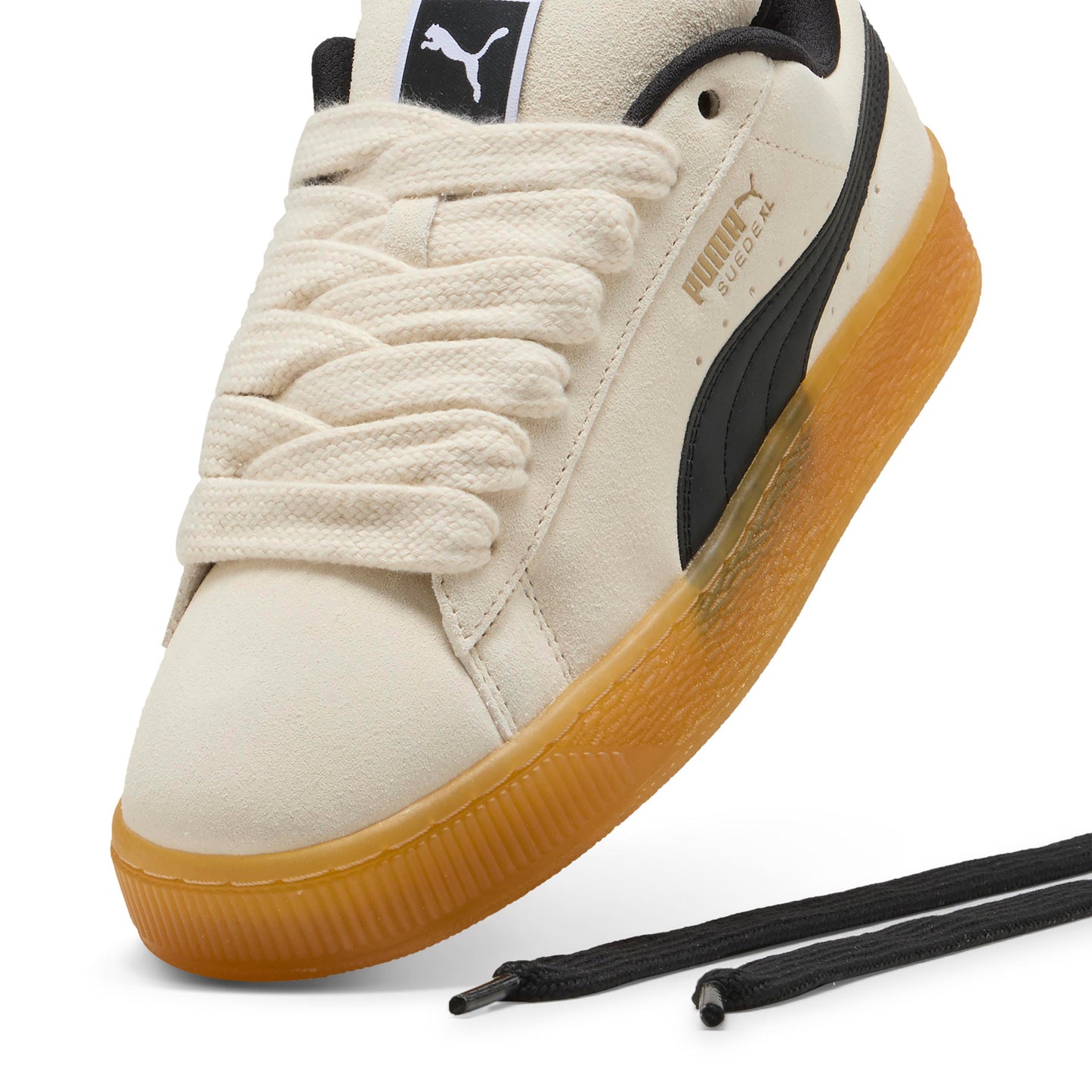 Puma Suede Xl Dark Risk Unisex Krem Spor Ayakkabı