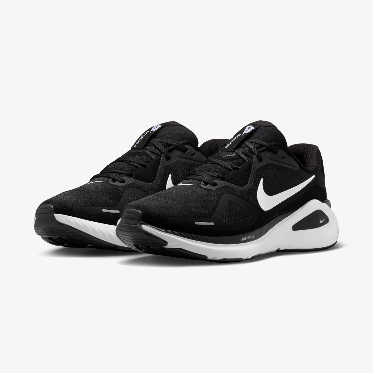 Nike Structure 26 Erkek Siyah Koşu Ayakkabısı