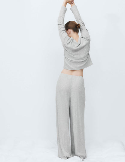 Pamuk Karışımlı Pointelle Pijama Altı