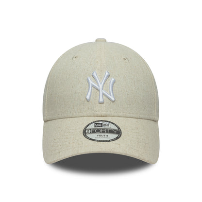 New Era Mlb League Essentials New York Yankees Çocuk Bej Şapka