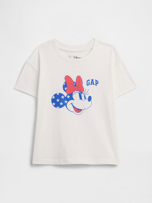 Kırık Beyaz Disney Grafik Baskılı T-shirt