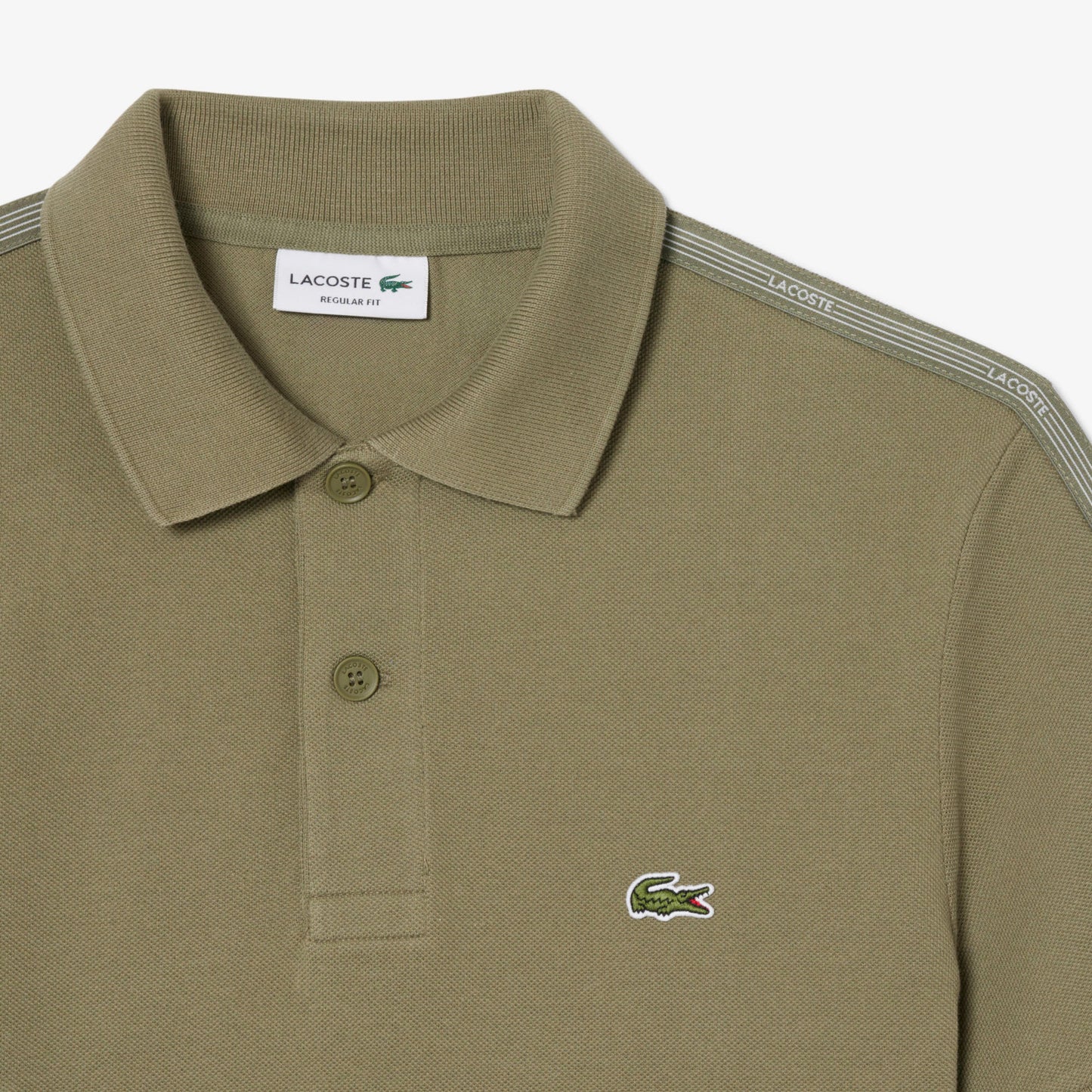 Lacoste Regular Fit Erkek Haki Polo
