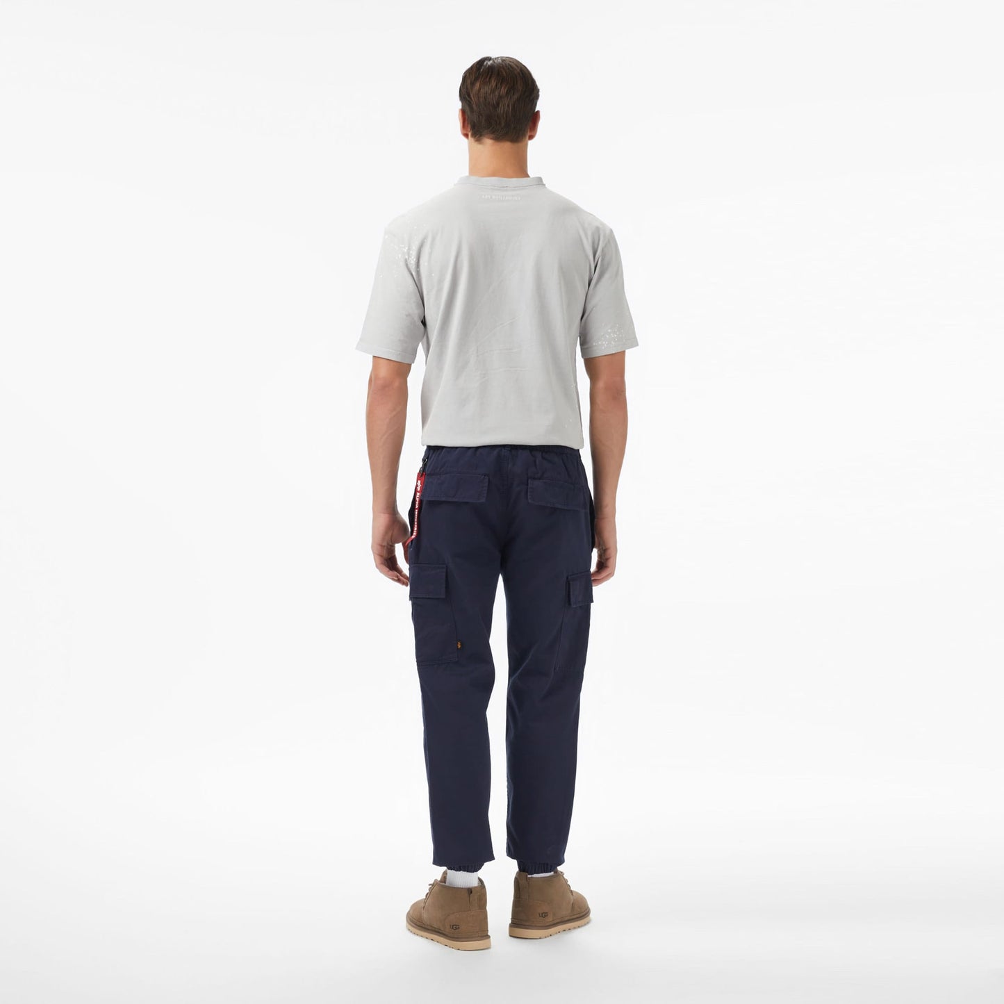 Alpha Industries Cotton Jogger Erkek Mavi Pantolon