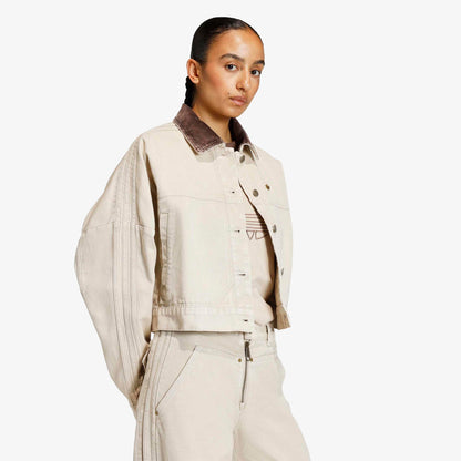Adidas P Essential Kadın Bej Ceket