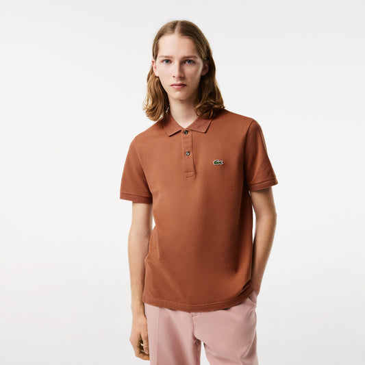 Lacoste L.12.12 Erkek Slim Fit Erkek Kahverengi Polo