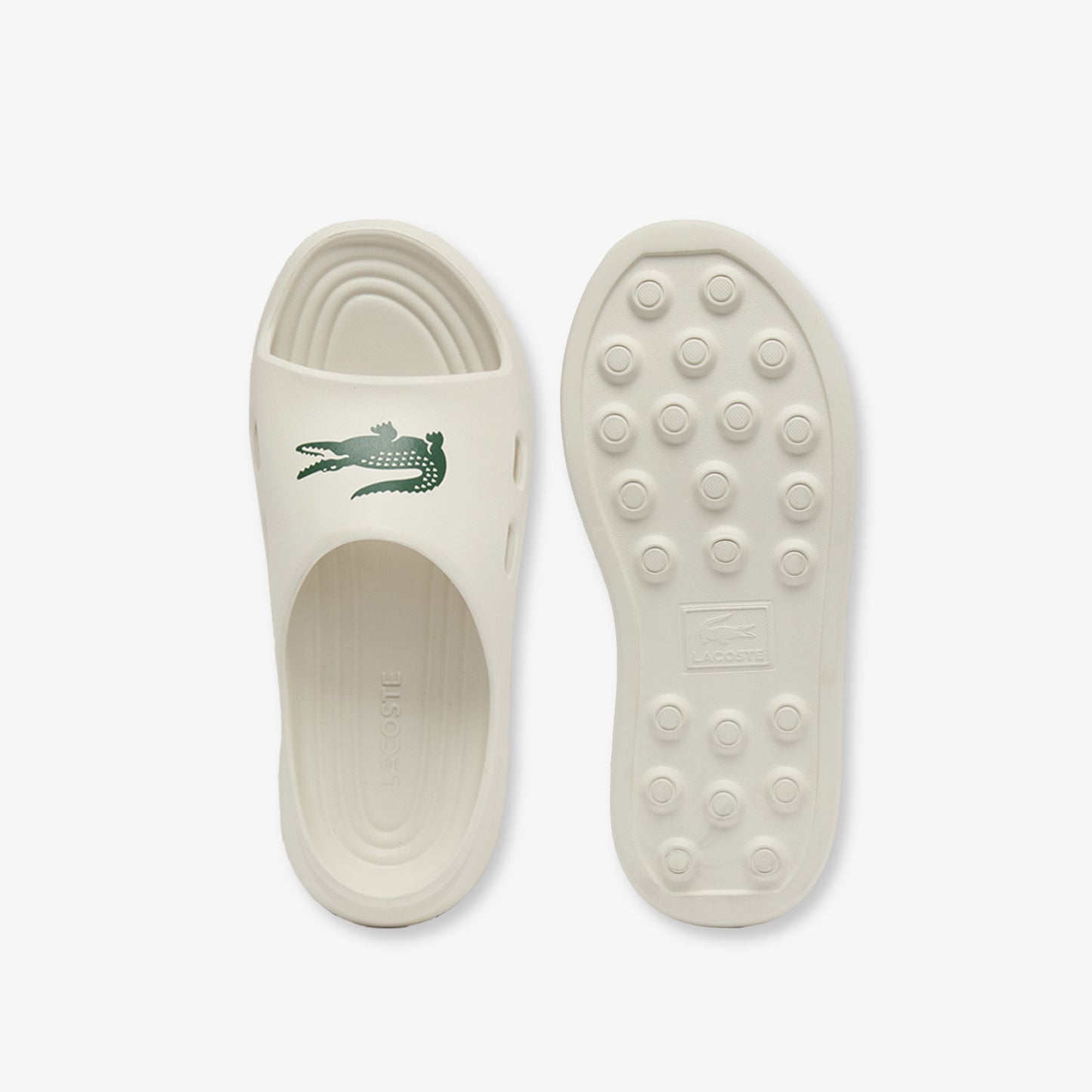 Lacoste Meduz Slide Erkek Beyaz Terlik