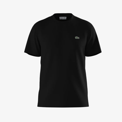 Lacoste Erkek Regular Fit Bisiklet Yaka Siyah T-shirt