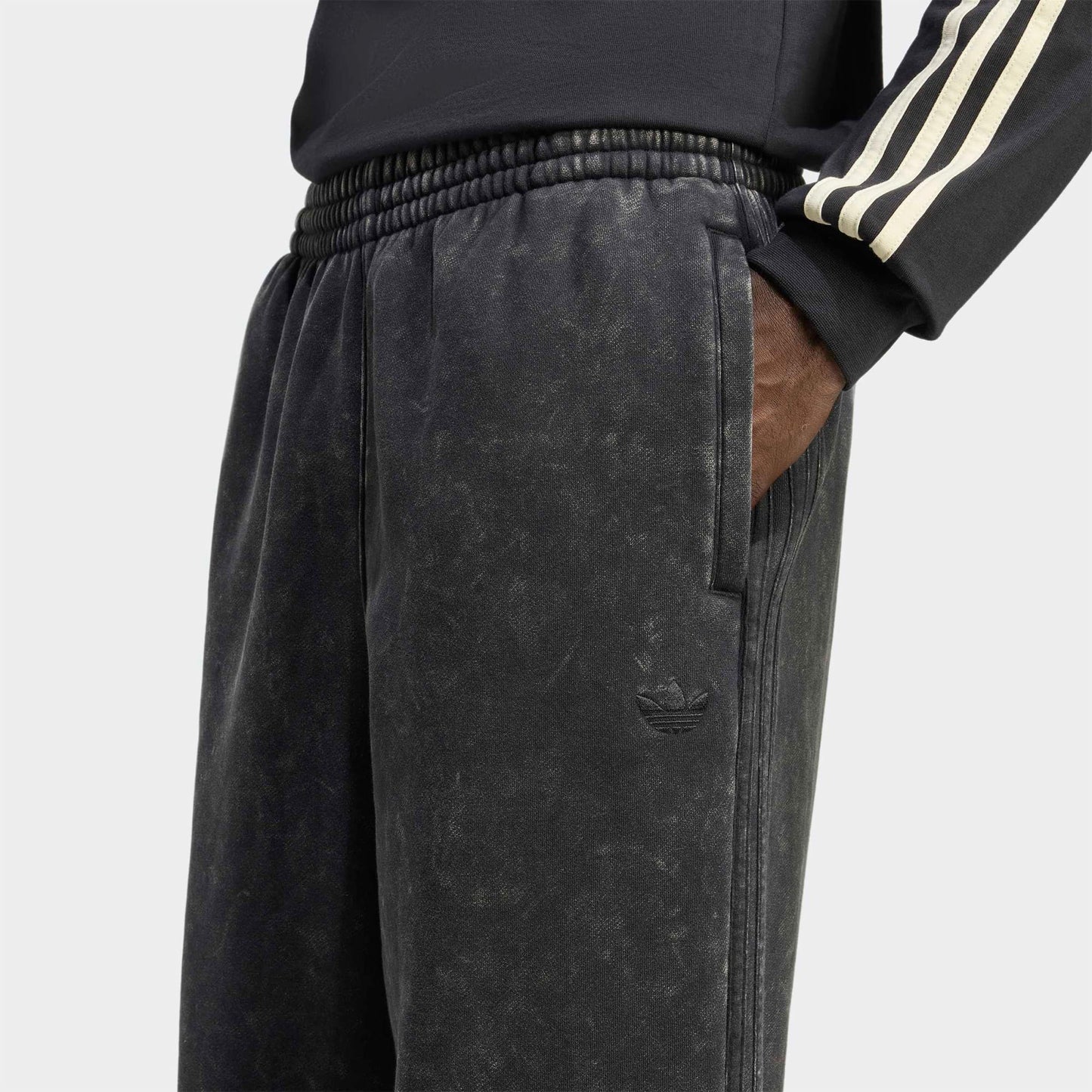 Adidas Washed Unisex Siyah Eşofman Altı