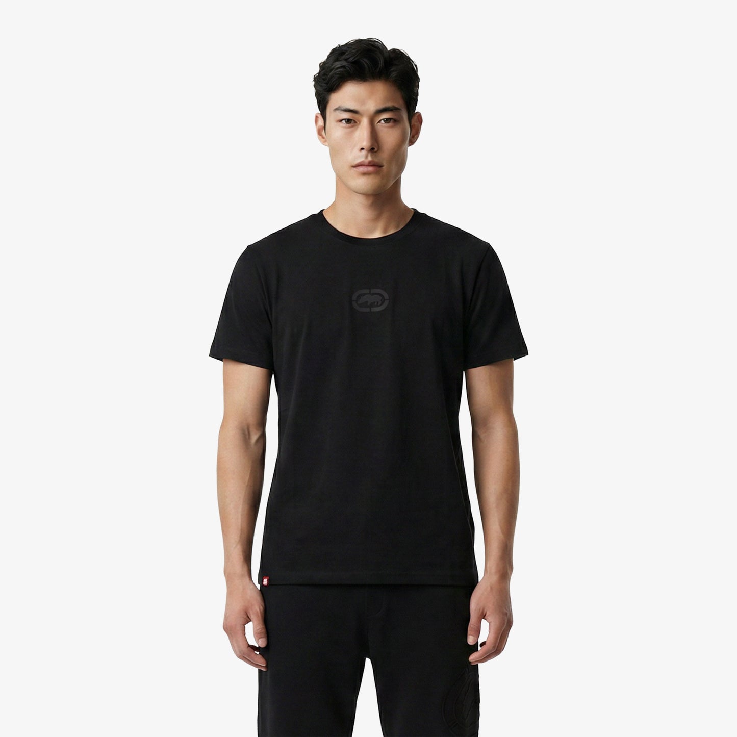 Ecko Johnson Erkek Siyah T-shirt