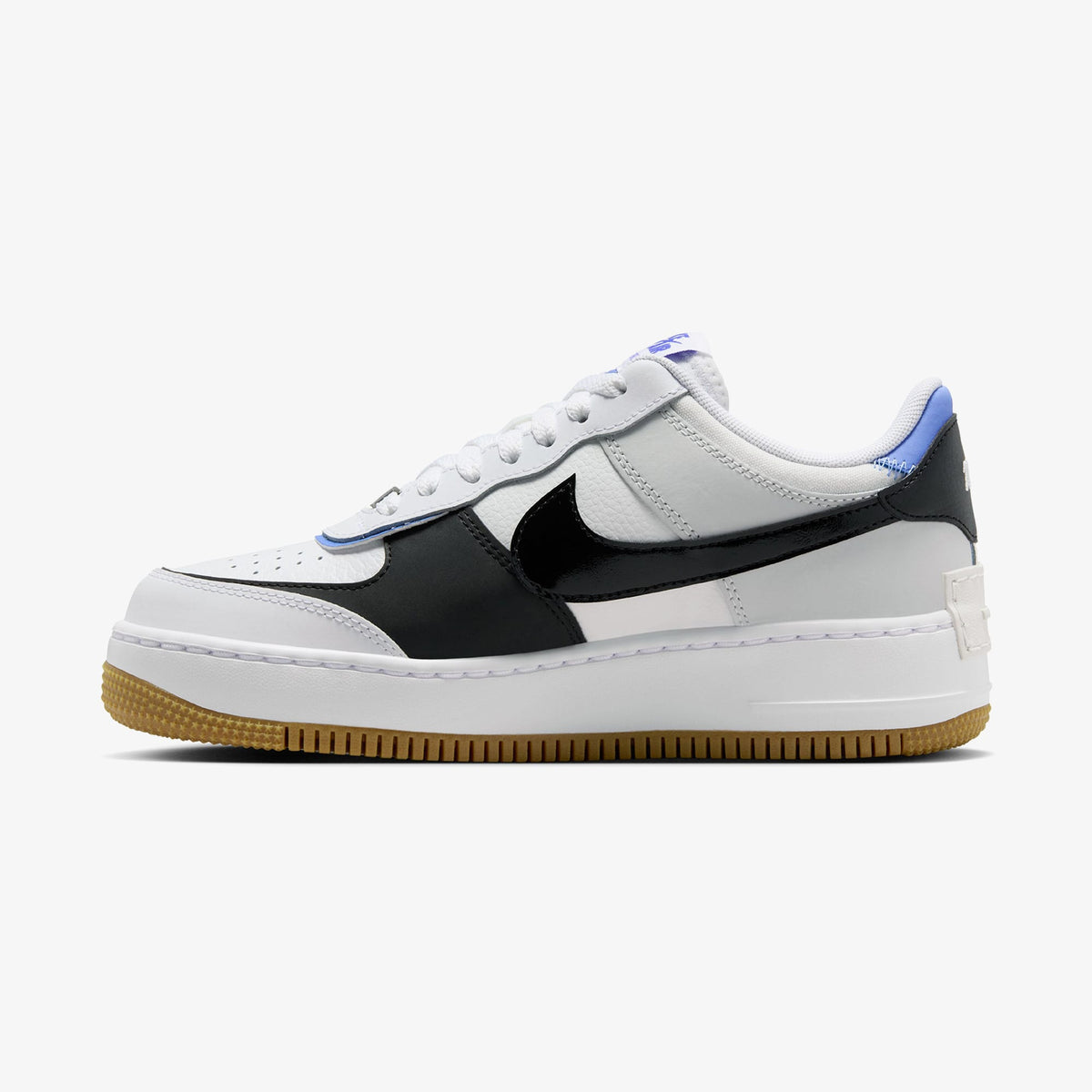 Nike Air Force 1 Shadow Kadın Beyaz/mavi/ Siyah Sneaker