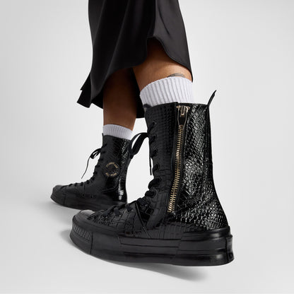 Converse Chuck 70 Plus Xhi Unisex Siyah Deri Sneaker