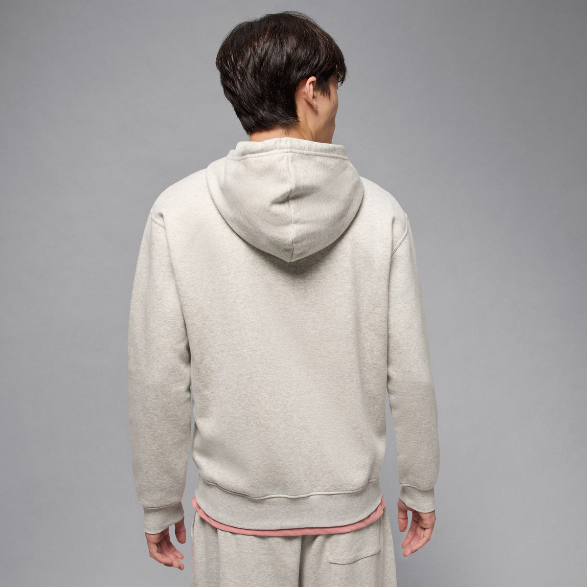 Jordan Brooklyn Fleece Erkek Gri Sweatshirt