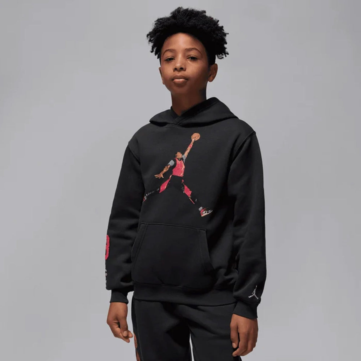 Jordan Jdb Jordan Sketch Po Çocuk Siyah Sweatshirt