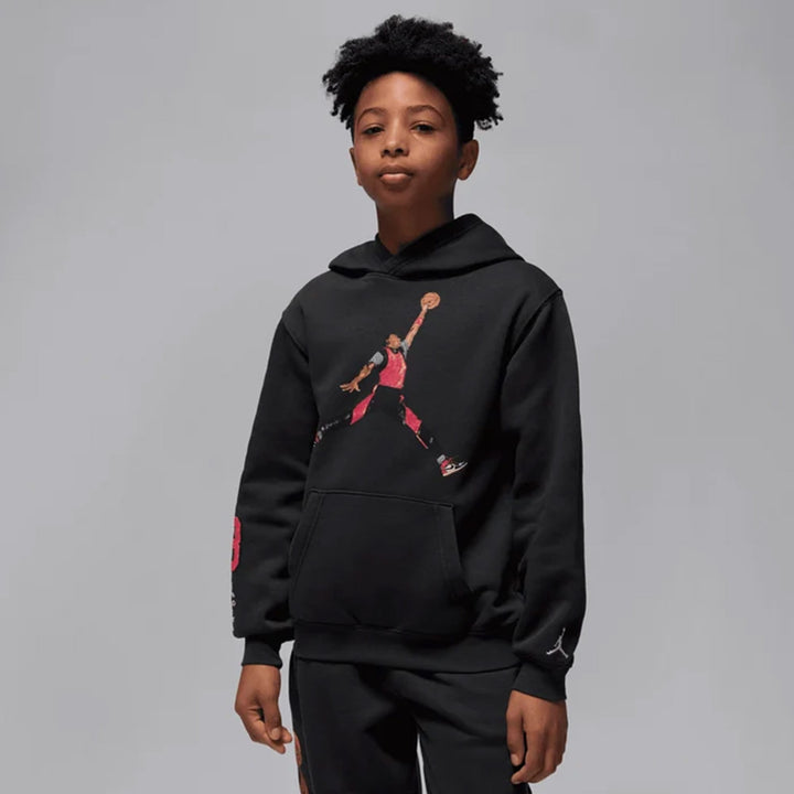 Jordan Jdb Jordan Sketch Po Çocuk Siyah Sweatshirt